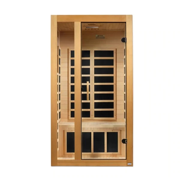 Golden Designs Saunas Dynamic Gracia 1-2 Person Low EMF FAR IR Sauna (DYN-6119-01)