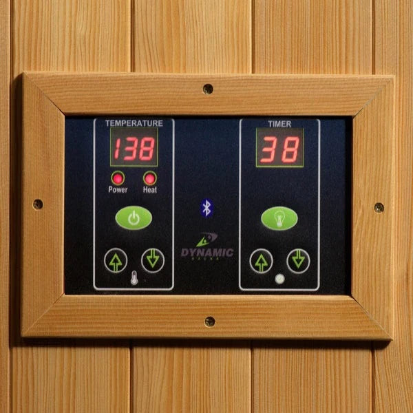 Golden Designs Saunas Dynamic Gracia 1-2 Person Low EMF FAR IR Sauna (DYN-6119-01)