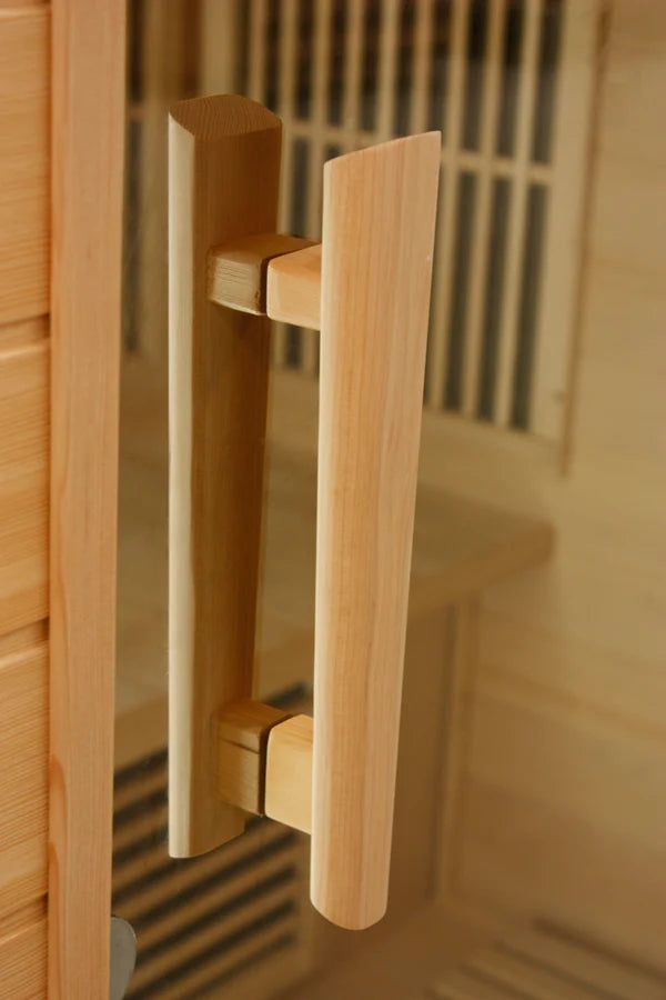 Golden Designs Maxxus "Montilemar Edition" 3 Person Near Zero EMF FAR Infrared Sauna - Canadian Red Cedar