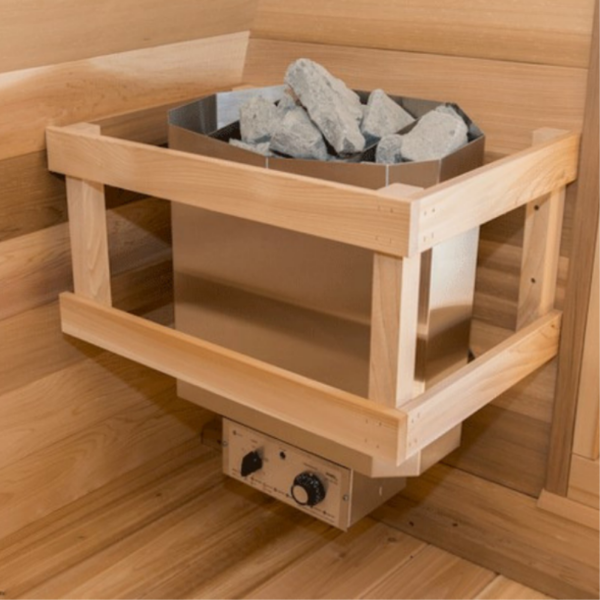 Dundalk LeisureCraft Saunas Dundalk LeisureCraft Clear Cedar Outdoor Cabin Sauna