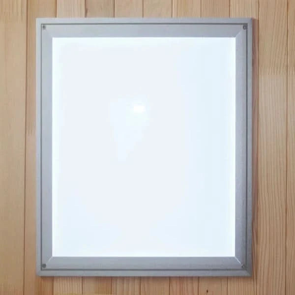 Golden Designs Saunas Golden Designs Maxxus Avignon 3 Person Corner Near Zero EMF FAR IR Sauna (MX-K356-01-ZF CED)