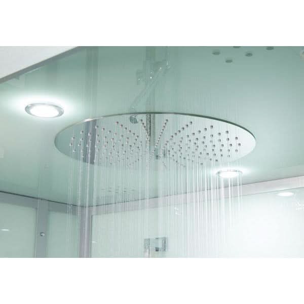 Maya Bath Showers Maya Bath Anzio Platinum Freestanding Steam Shower