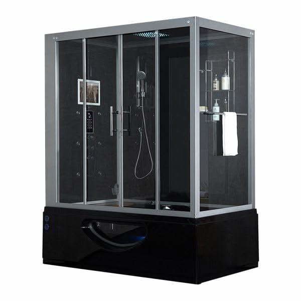 Maya Bath Showers Maya Bath Catania Platinum 2-Person Freestanding Steam Shower