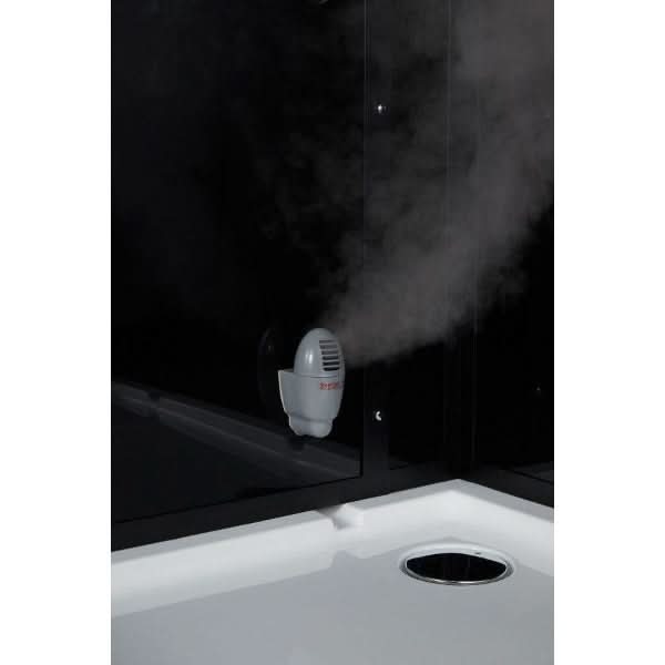 Maya Bath Showers Maya Bath Lucca Platinum Freestanding Steam Shower