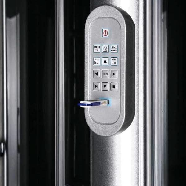 Maya Bath Showers Maya Bath Siena 2-Person Freestanding Steam Shower