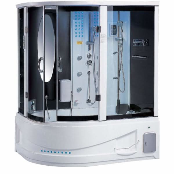 Maya Bath Showers Maya Bath Siena 2-Person Freestanding Steam Shower