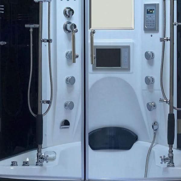 Maya Bath Showers Maya Bath Valencia 2-Person Freestanding Steam Shower