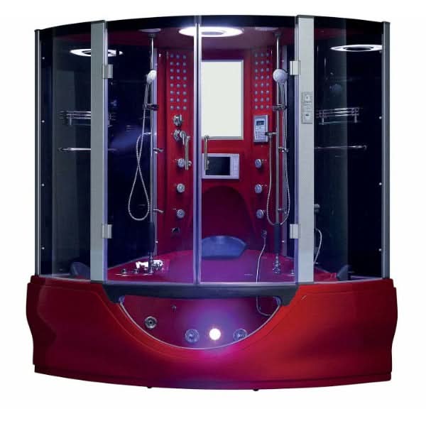 Maya Bath Showers Maya Bath Valencia 2-Person Freestanding Steam Shower