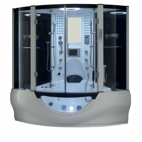 Maya Bath Showers Maya Bath Valencia 2-Person Freestanding Steam Shower