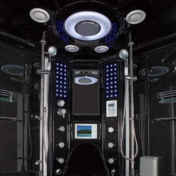 Maya Bath Showers Maya Bath Valencia 2-Person Freestanding Steam Shower