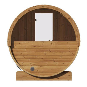 Forever Saunas Thermally Treated 4-Person Sauna With Back Window - Ready to Ship!