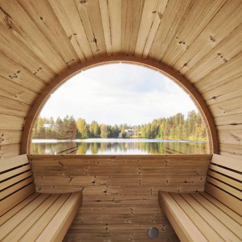 Forever Saunas Saunas Forever Saunas Thermally Treated 4-Person Sauna With Back Window - Ready to Ship!