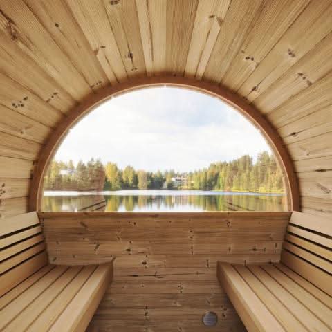 Forever Saunas Saunas Forever Saunas Thermally Treated 4-Person Sauna With Back Window - Ready to Ship!