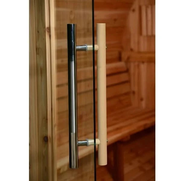 Almost Heaven Saunas Almost Heaven Essex 4 Person Standard Barrel Sauna