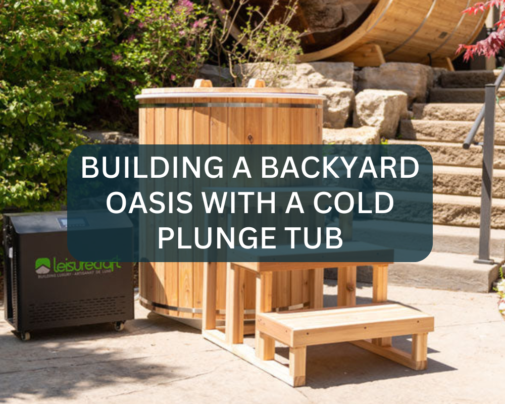 Building a Backyard Oasis with a Cold Plunge Tub