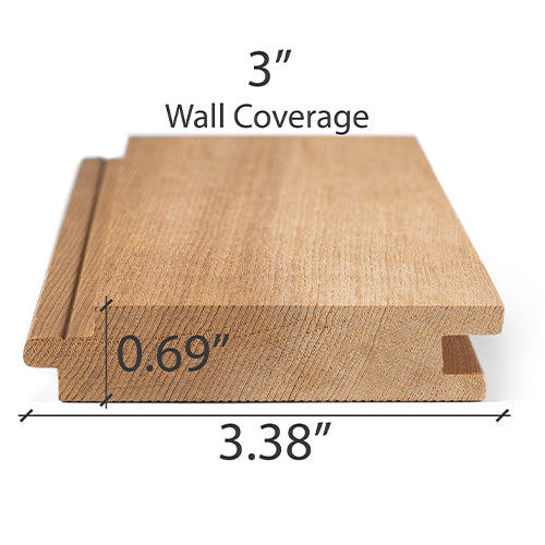 ProSaunas Accessories PROSAUNAS Cedar 1x4 VG T&G NG