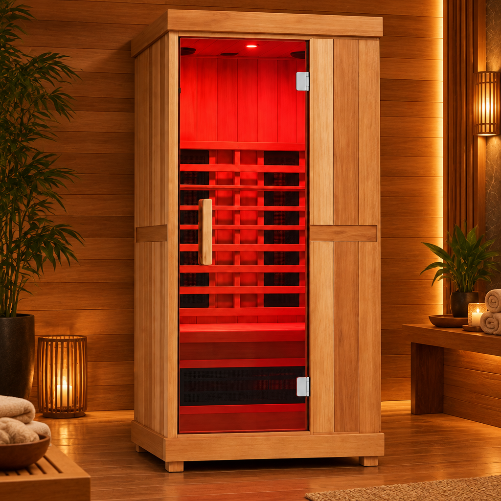 Finnmark Saunas Finnmark FD-1 1 Person Indoor Full-Spectrum Infrared Sauna