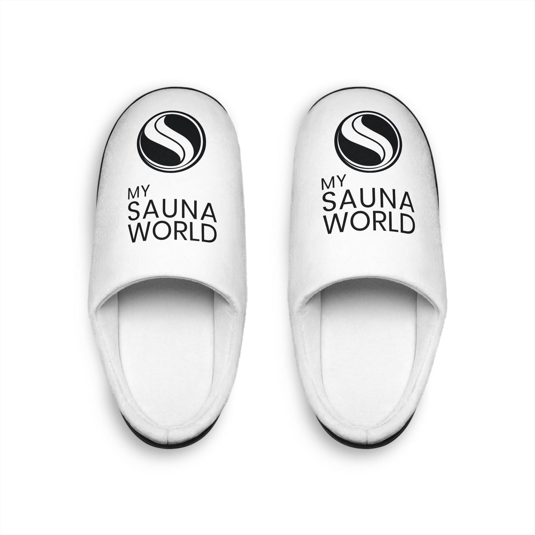 Printify Shoes US 7 - 8 / Black sole My Sauna World Limited Edition Women's Sauna Slippers — Cozy Spa House Slippers