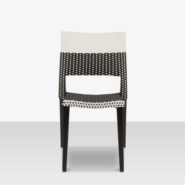 Source Furniture Chloe Stackable Wicker Dining Side Chair