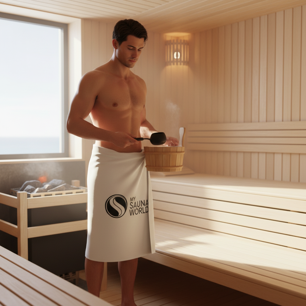 Printify Sauna Accessories 30" × 60" My Sauna World Limited Edition Sauna Towel