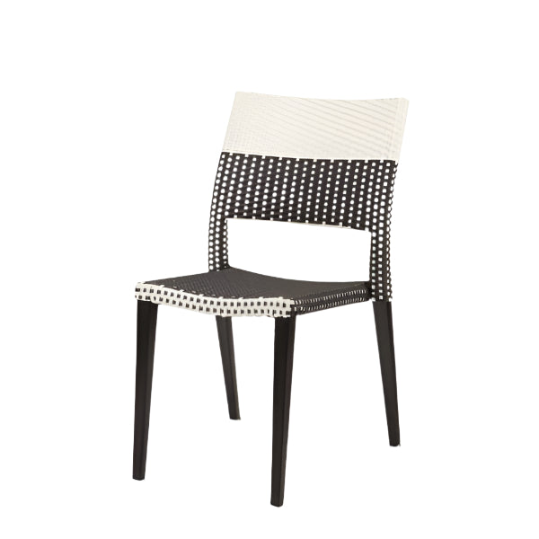 Source Furniture Chloe Stackable Wicker Dining Side Chair