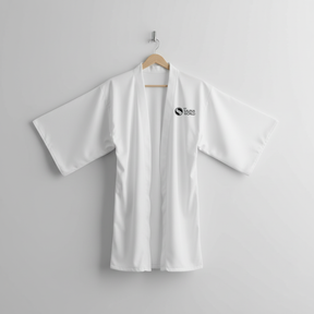 Printify All Over Prints My Sauna World Limited Edition Kimono Robe Lightweight Spa and Sauna Wear