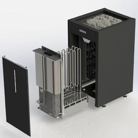 Harvia Virta Combi HL110SA 10.5kW Electric Sauna Heater - 208V / 3PH