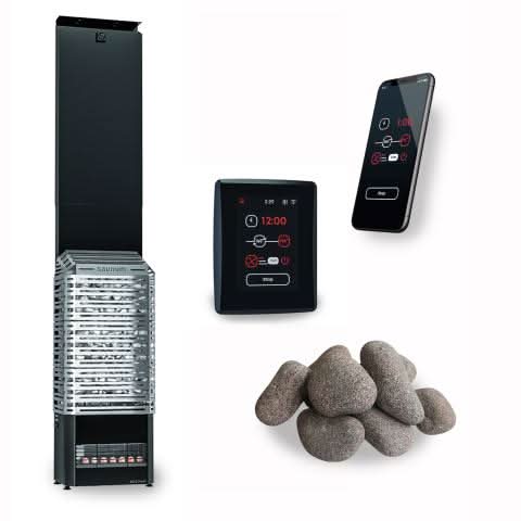 Saunum Heaters Saunum Air 5 Sauna Heater Package Stainless Steel