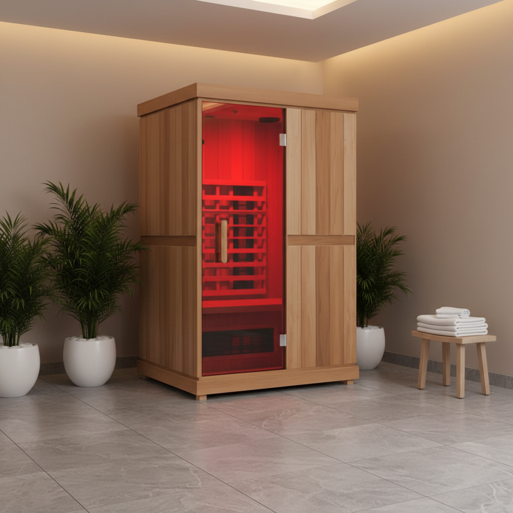 Finnmark Saunas Finnmark FD-2 2 Person Indoor Full Spectrum Infrared Sauna