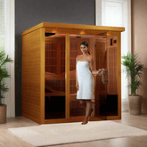 Golden Designs Monaco 6 Person Near Zero EMF FAR Infrared Sauna