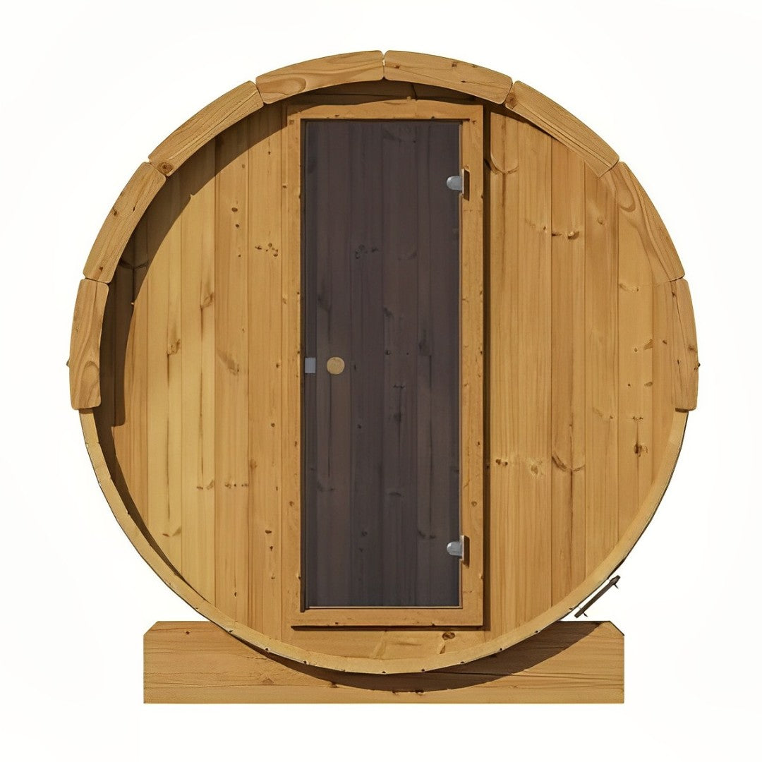 SaunaLife Model E6 3 Person Barrel Sauna