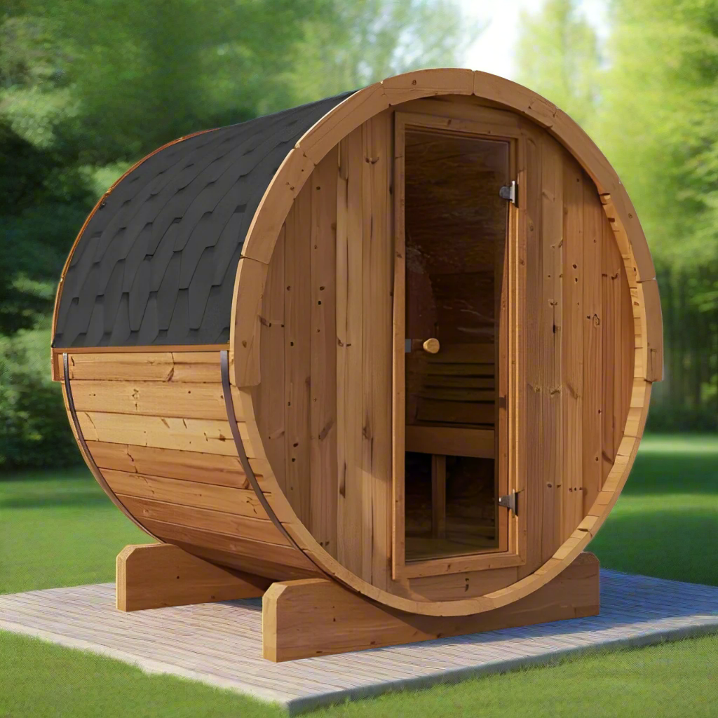 Forever Saunas Thermally Treated 2-Person Sauna with Back Window - Ready to Ship!