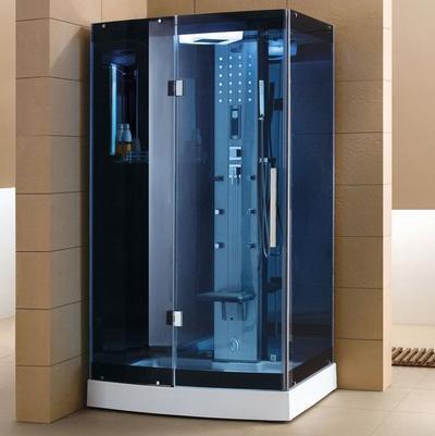 Mesa WS-300A Steam Shower - 47"W x 35"D x 85"H (Blue Glass)