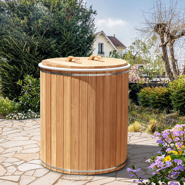 Dundalk Leisure Craft The Arctic Plunge Tub - Clear Red Cedar