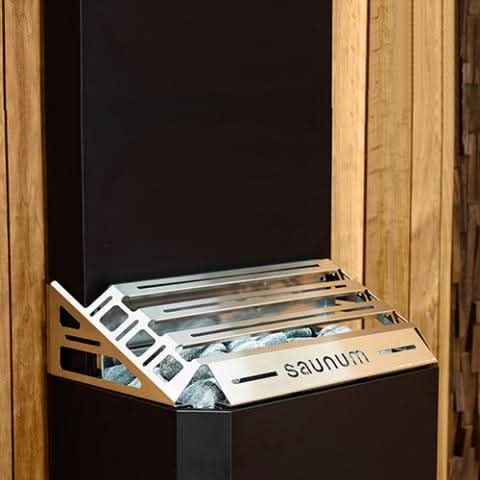 Saunum Heaters Saunum Air 7 Sauna Heater Package Black