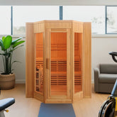 Sunray Tiburon 4-Person Indoor Traditional Sauna Double Bench