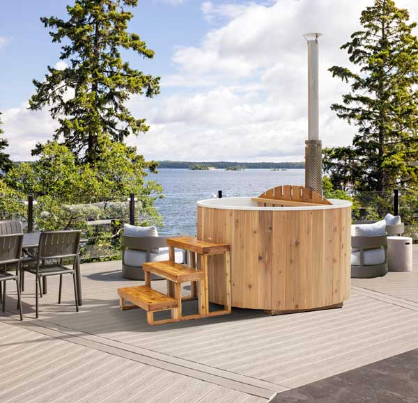 Dundalk LeisureCraft The Evolution Cedar Hot Plunge Tub 5' - My Sauna World