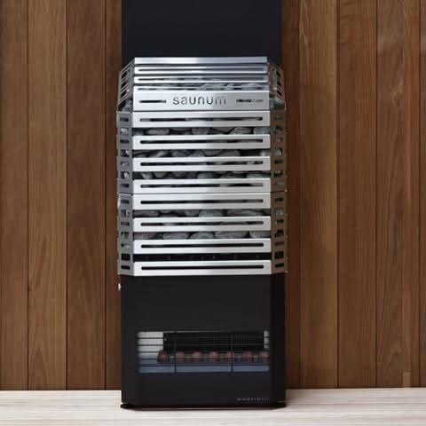 Saunum Heaters Saunum Air 5 Sauna Heater Package Stainless Steel