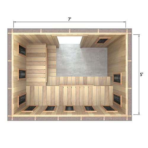 Finnmark Infrared Heater Kits Finnmark Spectrum Plus™ 5' x 7' Infrared Heater Panel Kit