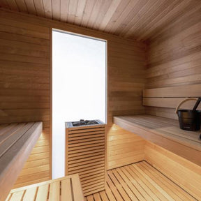 Auroom Garda 6 Person Modular Outdoor Cabin Sauna - Thermo-Pine