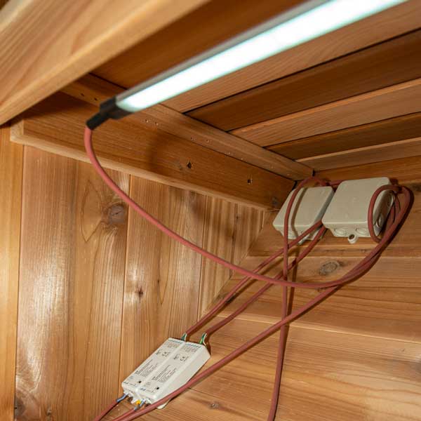 Dundalk LeisureCraft Accessories Dundalk Leisurecraft Saunalumin Double Bench Set