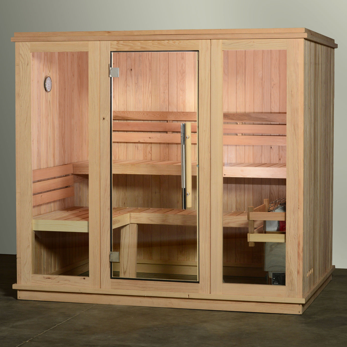 Deluxe Sauna Glass Door