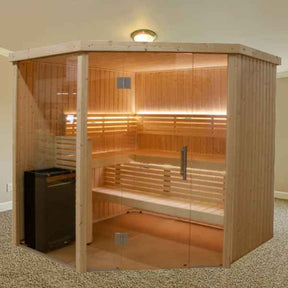 Almost Heaven Nordic Corner 6-Person Indoor Sauna