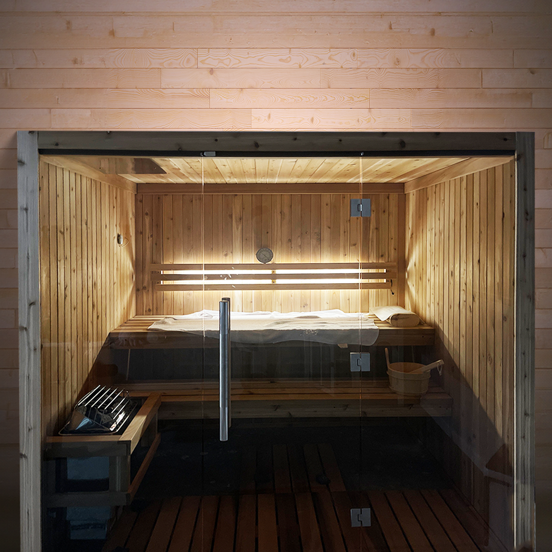 Almost Heaven Saunas Almost Heaven Oasis 4 Person Vision Series Indoor Sauna