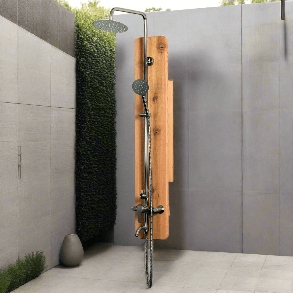 Almost Heaven The Wall Outdoor Shower