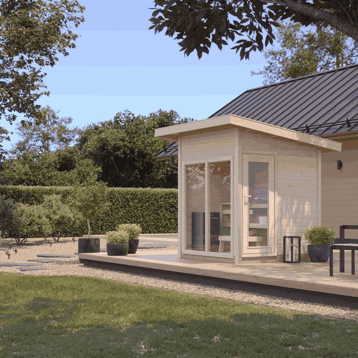 Almost Heaven Saunas Almost Heaven View Outdoor Sauna Heritage Collection