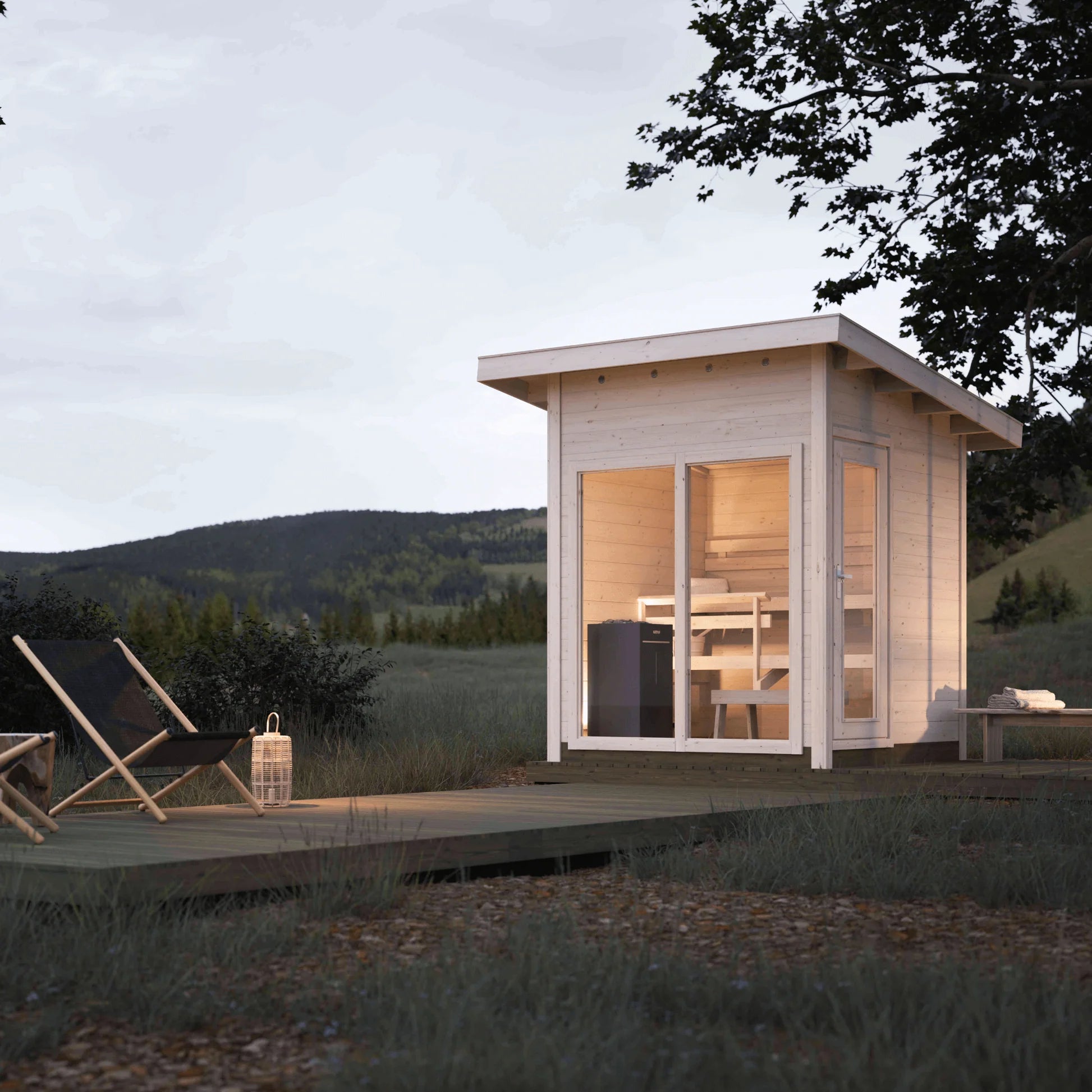 Almost Heaven Saunas Almost Heaven View Outdoor Sauna Heritage Collection