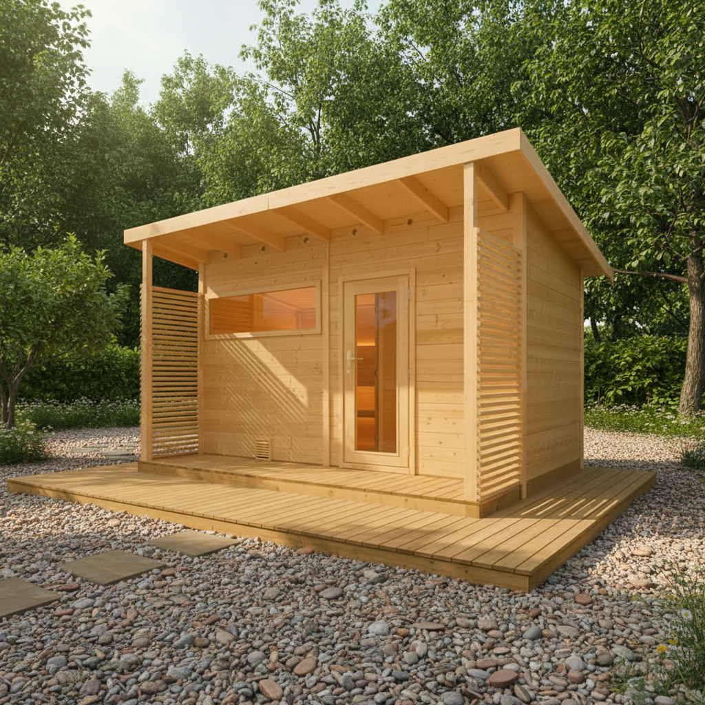 Almost Heaven Saunas Almost Heaven Yukon (Scala Large) 5 Person Outdoor Sauna