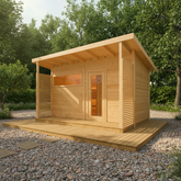 Almost Heaven Saunas Almost Heaven Yukon (Scala Large) 5 Person Outdoor Sauna