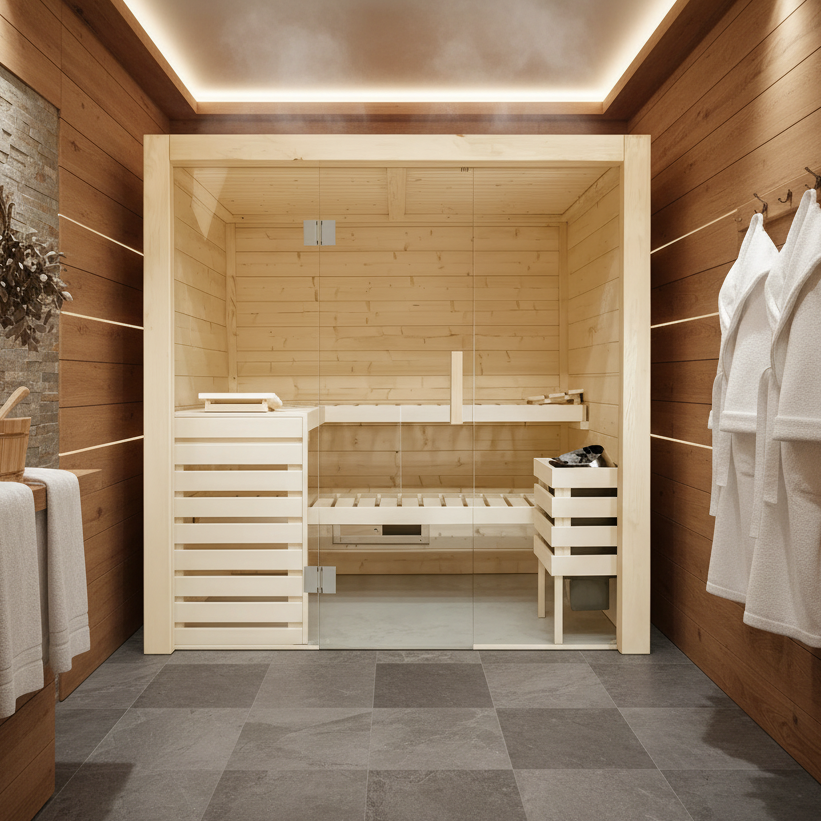 Almost Heaven Saunas Almost Heaven Tyrol 3-5 Person Indoor Sauna — Heritage Collection